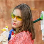 Rozpylacz z atomizerem do ekologicznych specyfików czyszczących